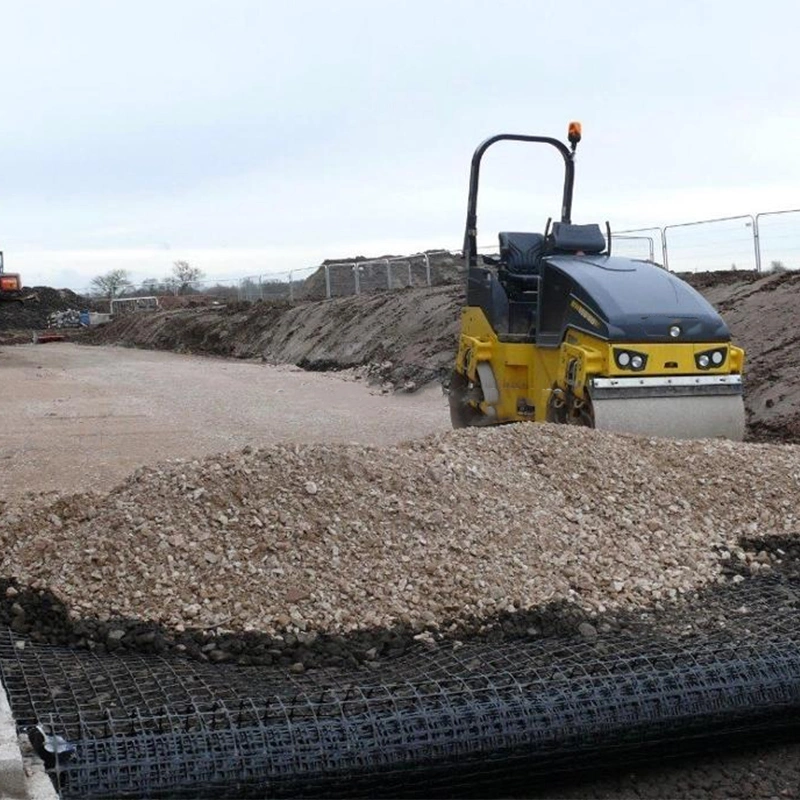 Maglia biassiale di plastica di Geogrid del geotessuto di resistenza UV pp per la costruzione di strade 5
