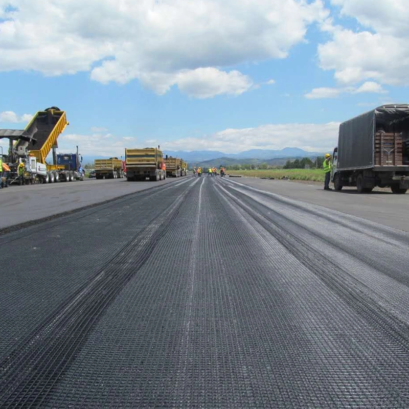 Maglia biassiale di plastica di Geogrid del geotessuto di resistenza UV pp per la costruzione di strade 7