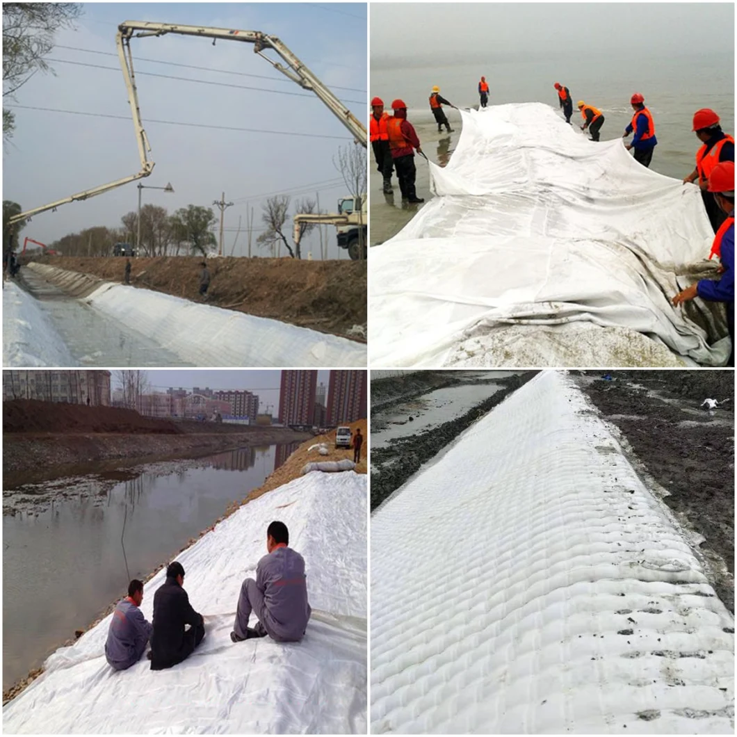 Prodotto intessuto ANIMALE DOMESTICO UV di drenaggio del geotessuto di resistenza sotto 200KN-50KN concreto 0