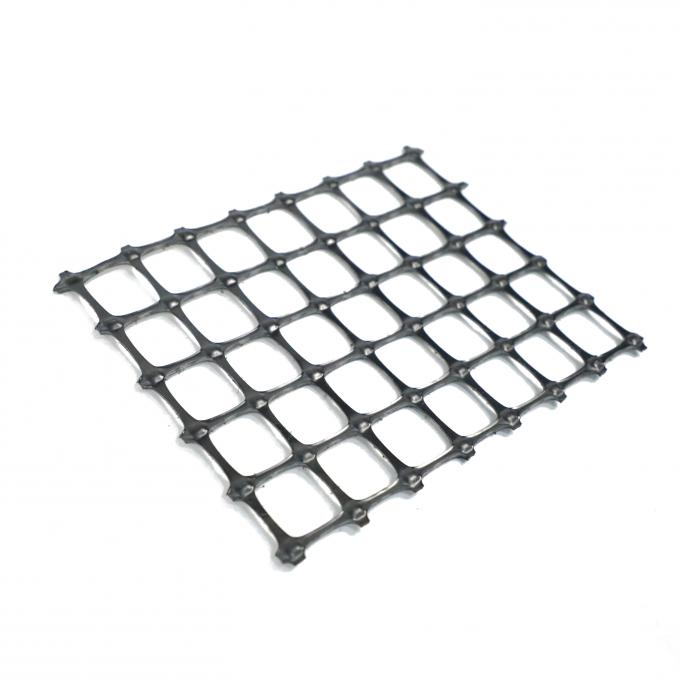 40kn Griglia reticolare Biassiale PP Geogrid di plastica per il rinforzo delle strade 0