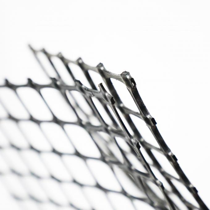 40kn Griglia reticolare Biassiale PP Geogrid di plastica per il rinforzo delle strade 2