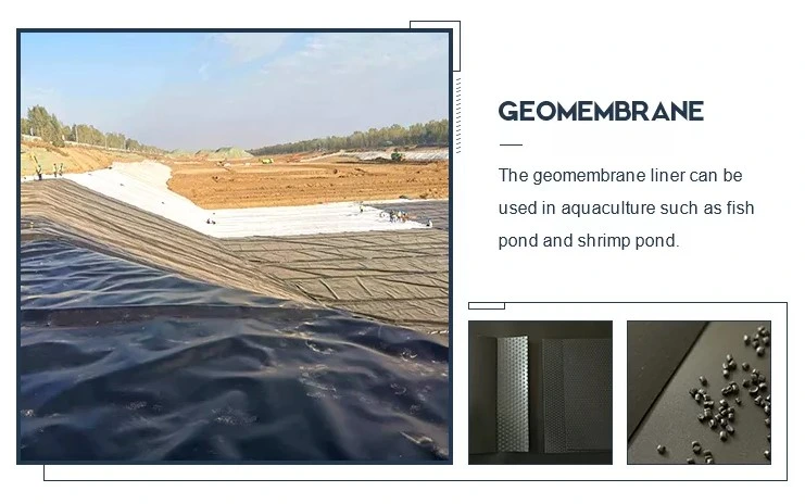 Geomembrana in HDPE impermeabile anti infiltrazione 0,2 mm - 2,5 mm per discarica 5