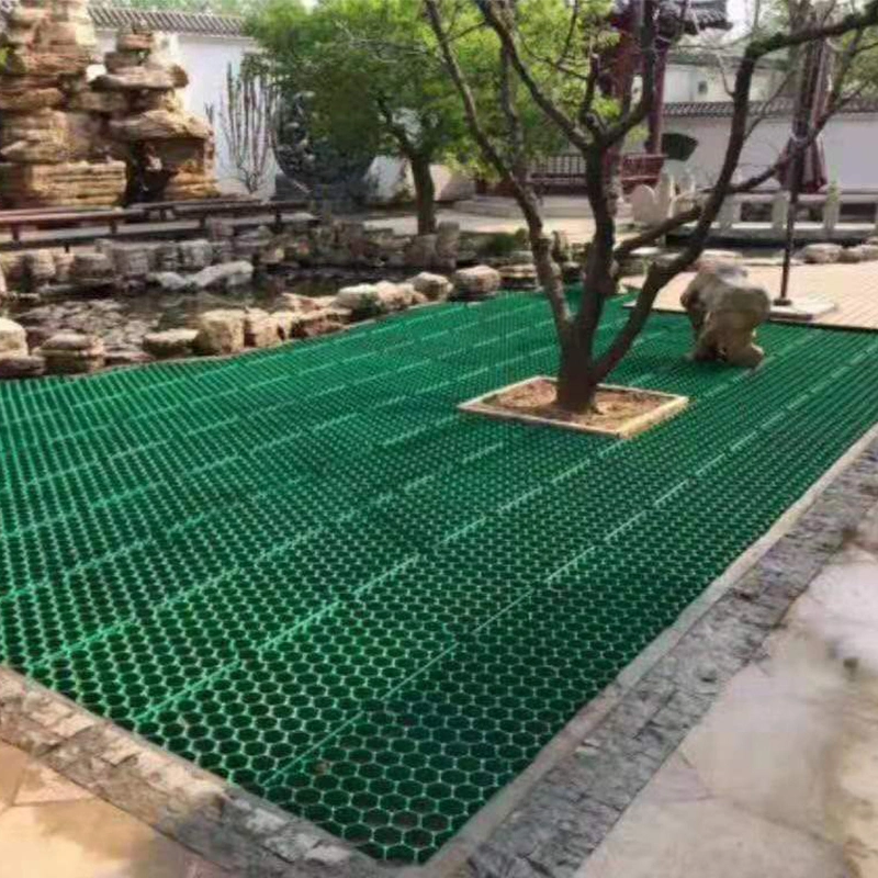 Pavimentatore di erba di plastica Griglia di erbosa Honeycomb Paving Griglia di erba per parcheggio 8
