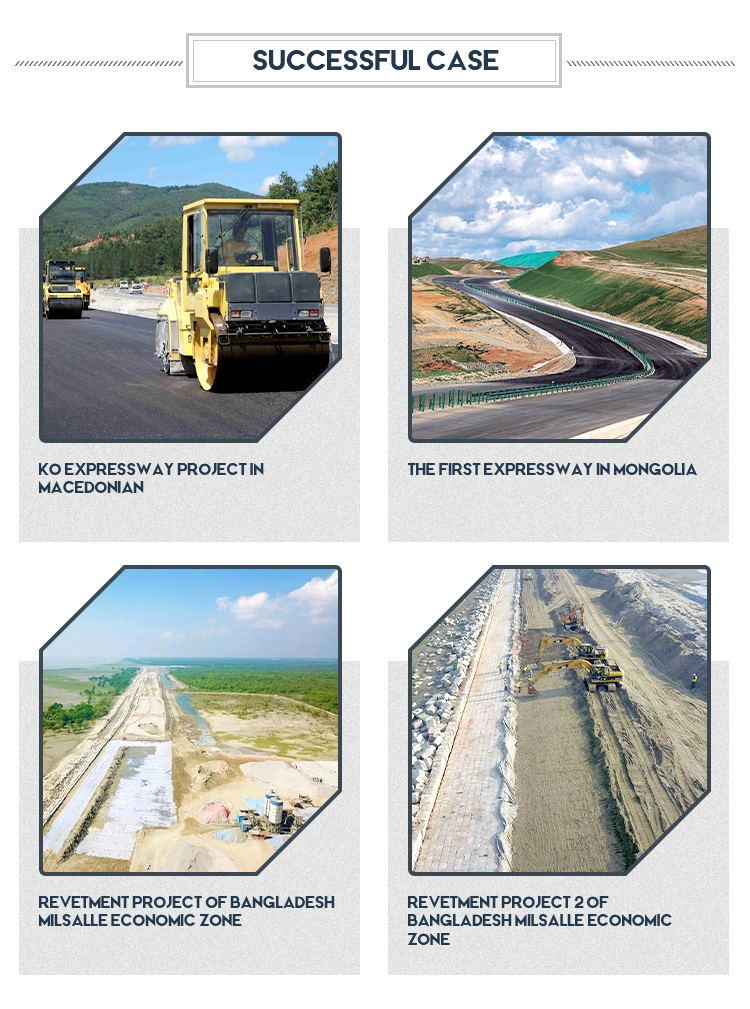 Sistema di materiale di griglia di ghiaia in HDPE Geocella testurizzata per il rinforzo stradale Pavimentazione a rete di erba 19