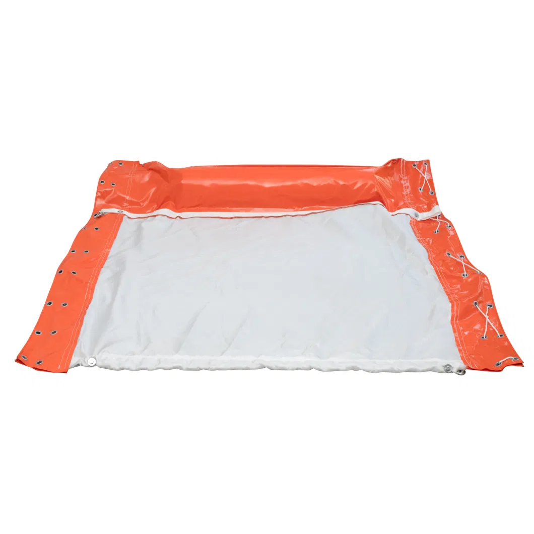 Silt Curtain Pvc galleggiante Silt Curtain Containment Boom Eco Friendly Oil Spilling Boom 5