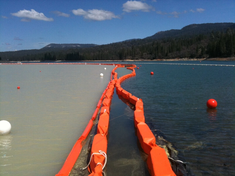 Silt Curtain Pvc galleggiante Silt Curtain Containment Boom Eco Friendly Oil Spilling Boom 9