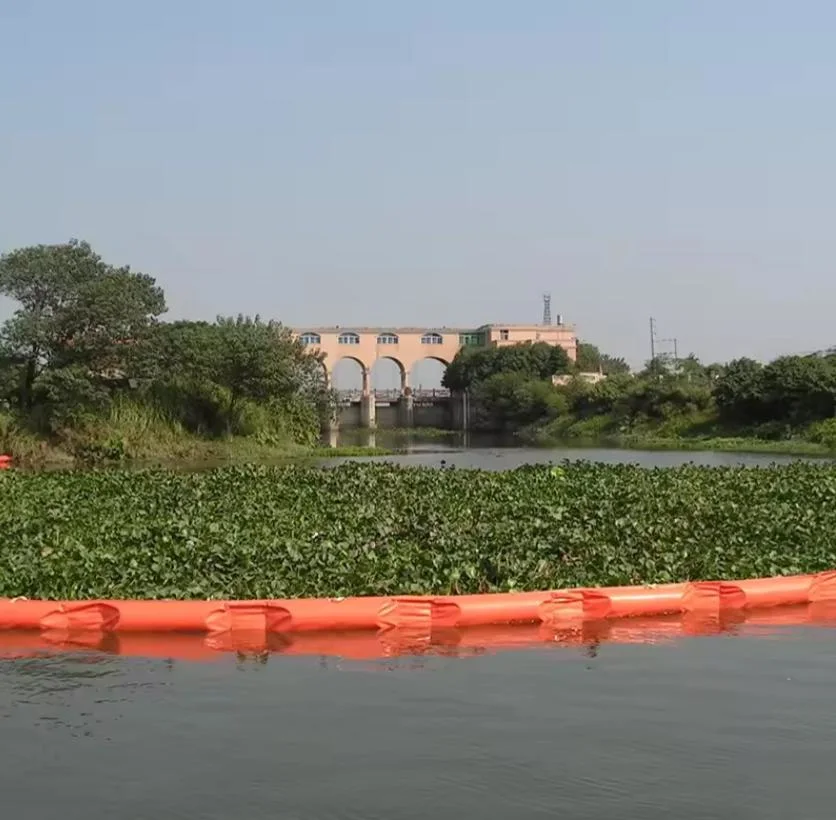 Silt Curtain Pvc galleggiante Silt Curtain Containment Boom Eco Friendly Oil Spilling Boom 12