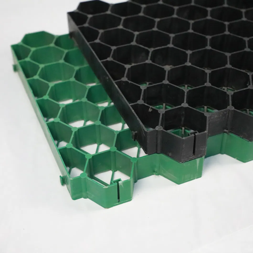 Griglia stabilizzatrice di prato in HDPE per parcheggio, tetto esterno, giardino, pavimenti permeabili, interconnessione 1