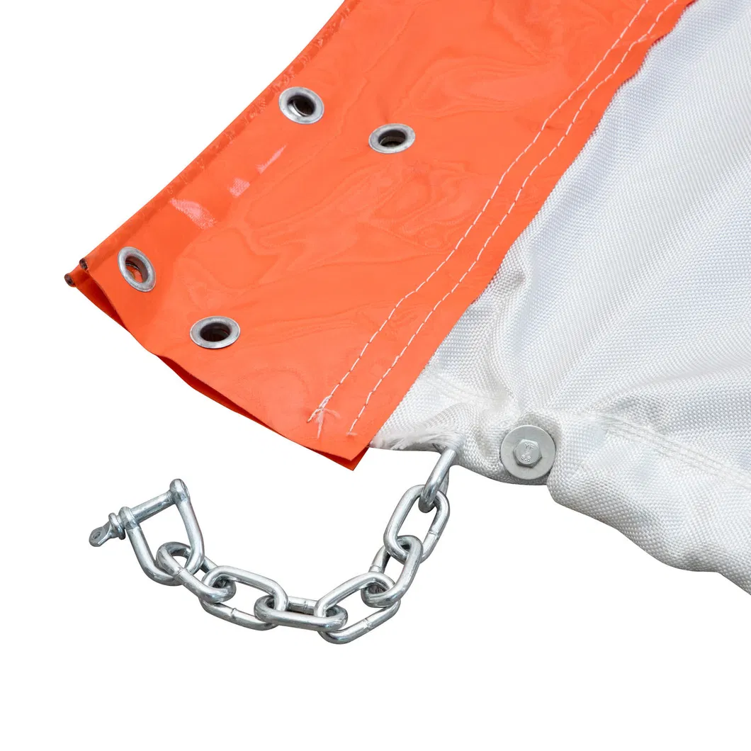 Permeabile per l'acqua e galleggiante per ambienti acquatici Eco-friendly Oil Spilling Boom PVC galleggiante 2