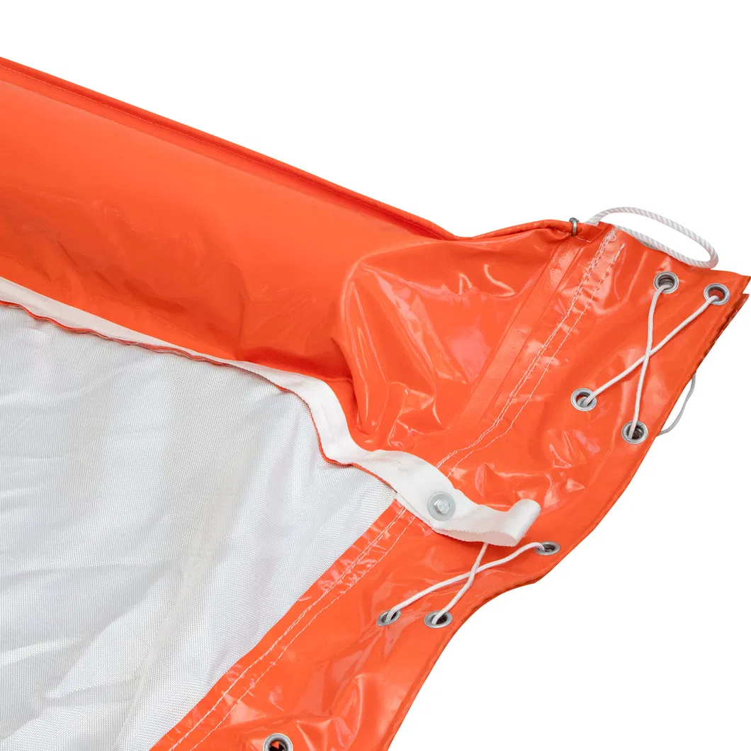 Permeabile per l'acqua e galleggiante per ambienti acquatici Eco-friendly Oil Spilling Boom PVC galleggiante 6