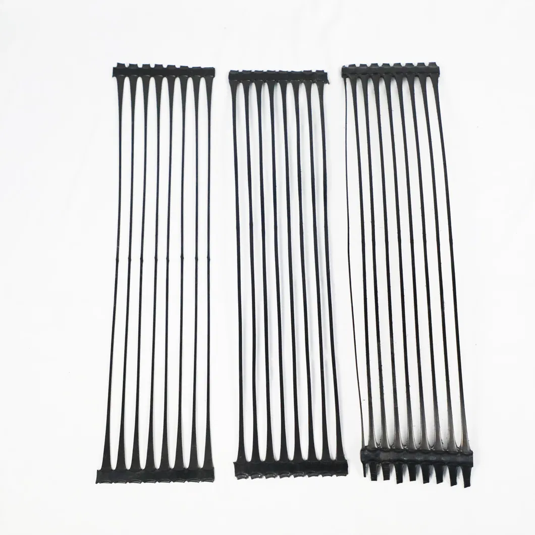 Stabilizzatore di terra a griglia di poliestere geogrid unidirezionale in plastica di PP PE per il rinforzo del suolo 3