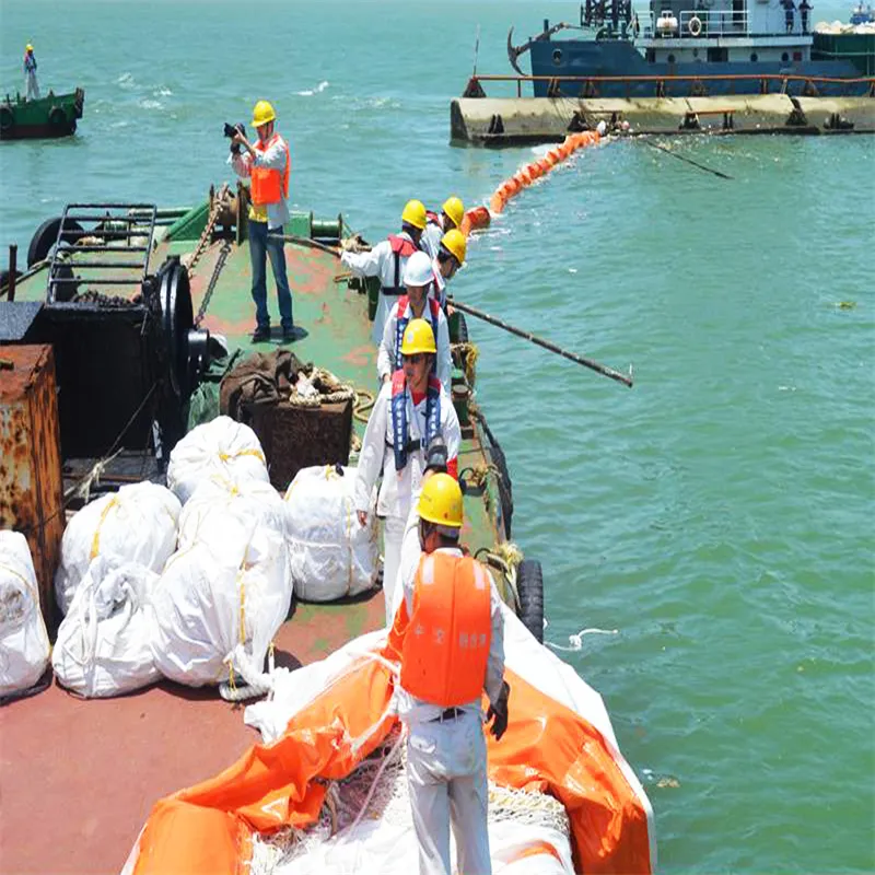 Barriera Antisedimento Galleggiante in PVC, Barriera di Contenimento per Sedimenti, Braccio per Contenimento di Sversamenti di Petrolio Eco-compatibile, Barriera Galleggiante per Ambienti Acquatici 1