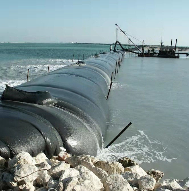 Le borse d'asciugamento di ISO9001 Geotube sedimentano il filtro per il fondamento dell'argine