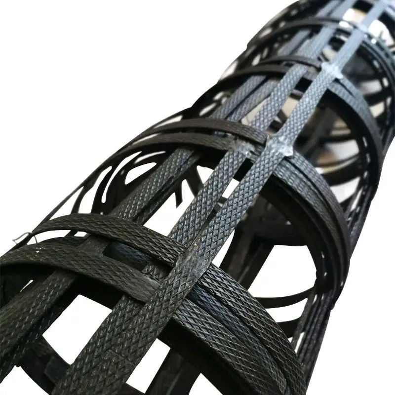 Prodotti integrali biassiali di saldatura di Geogrid Geogrid del geotessuto composito di plastica d'acciaio