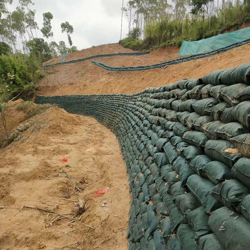 Geobag di sabbia non tessuta per inondazioni Geotectil Geobag resistente alla corrosione