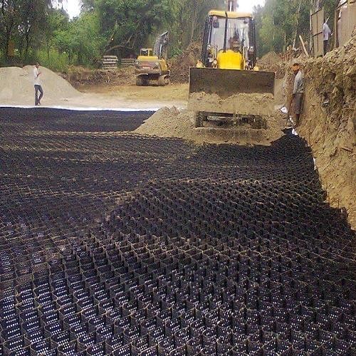 Cella geologica in plastica HDPE 100-445 per la stabilità della ghiaia