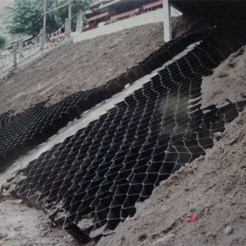 Geocell di fogli di plastica HDPE tessuti/perforati per la protezione del rinforzo della pendenza del canale