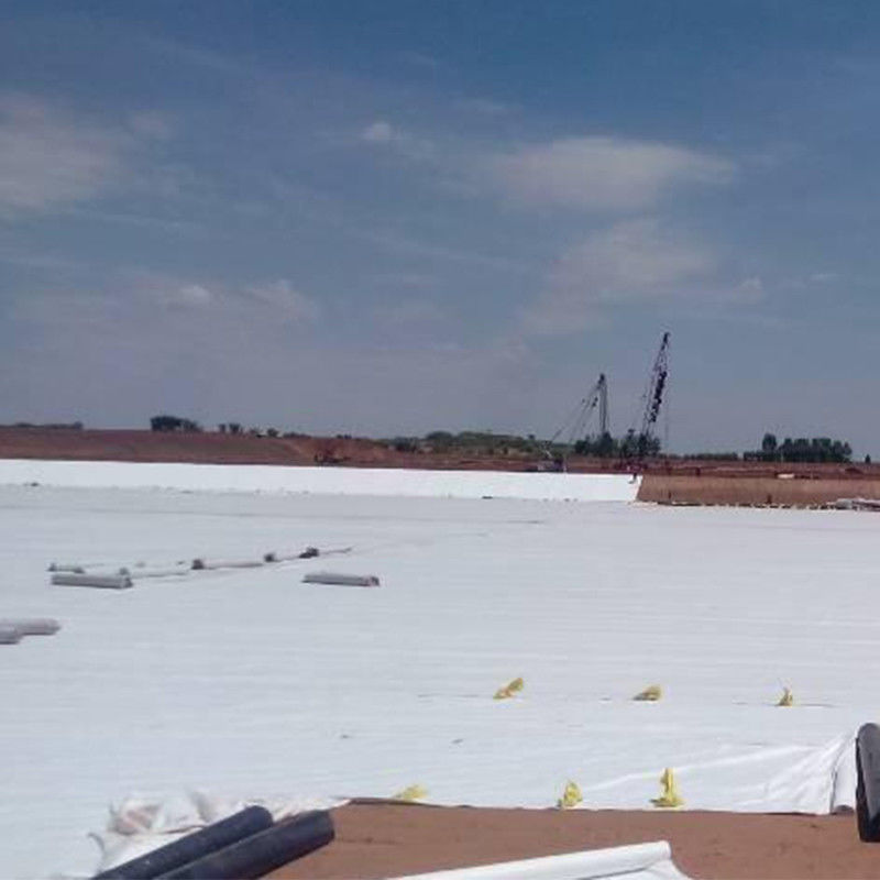 Materiale Geosintetico ad alta resistenza Autostrada Pavimentazione Strada Costruzione PP PET Fibra non tessuta Geotessile Prezzo