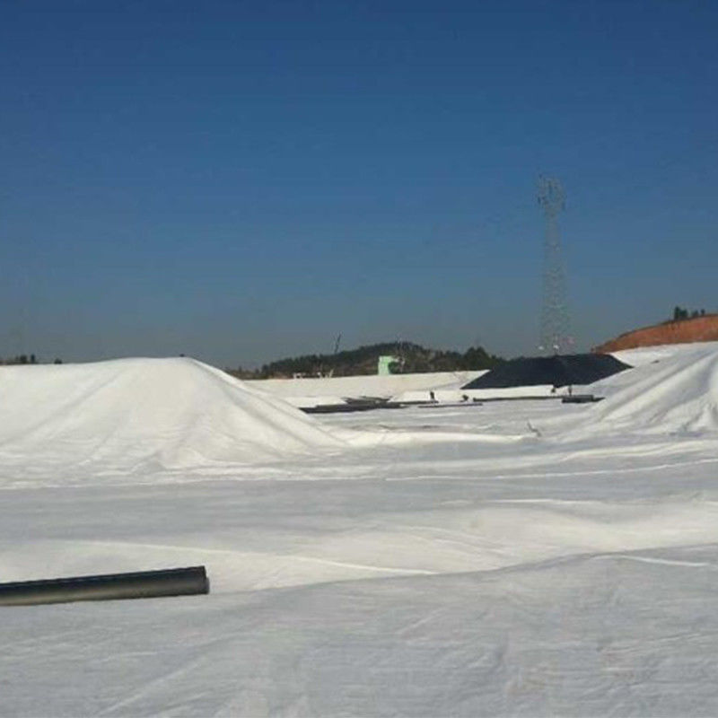 Materiale Geosintetico ad alta resistenza Autostrada Pavimentazione Strada Costruzione PP PET Fibra non tessuta Geotessile Prezzo