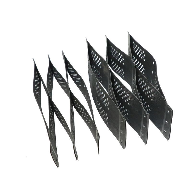 Geocelle stabili a pendenza perforate in HDPE nero geocelle per ingegneria civile