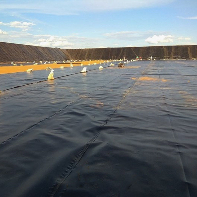 Geomembrana HDPE/LDPE 1.0mm/1.5mm/2.0mm Per impermeabilizzazione / rivestimento di stagni di pesce / discarica / lago artificiale / miniera / diga / rivestimento di piscina
