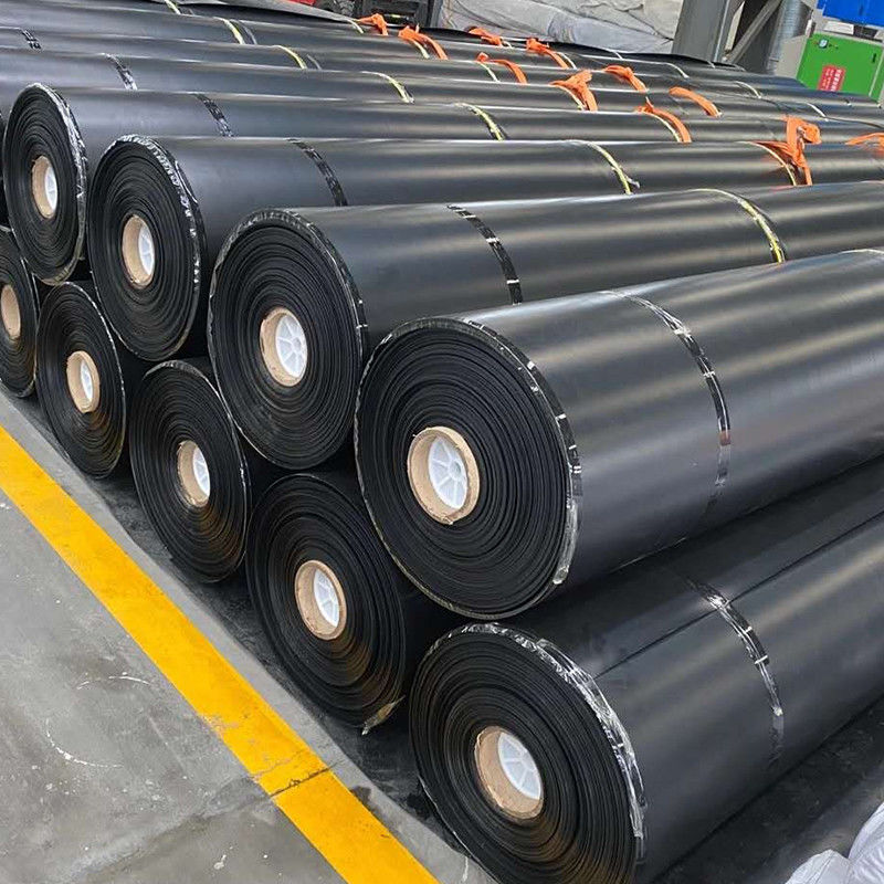 Geomembrana 100% vergine ASTM anti-siqueazione impermeabile HDPE LDPE LLDPE Per l'estrazione mineraria di bacini di stagni