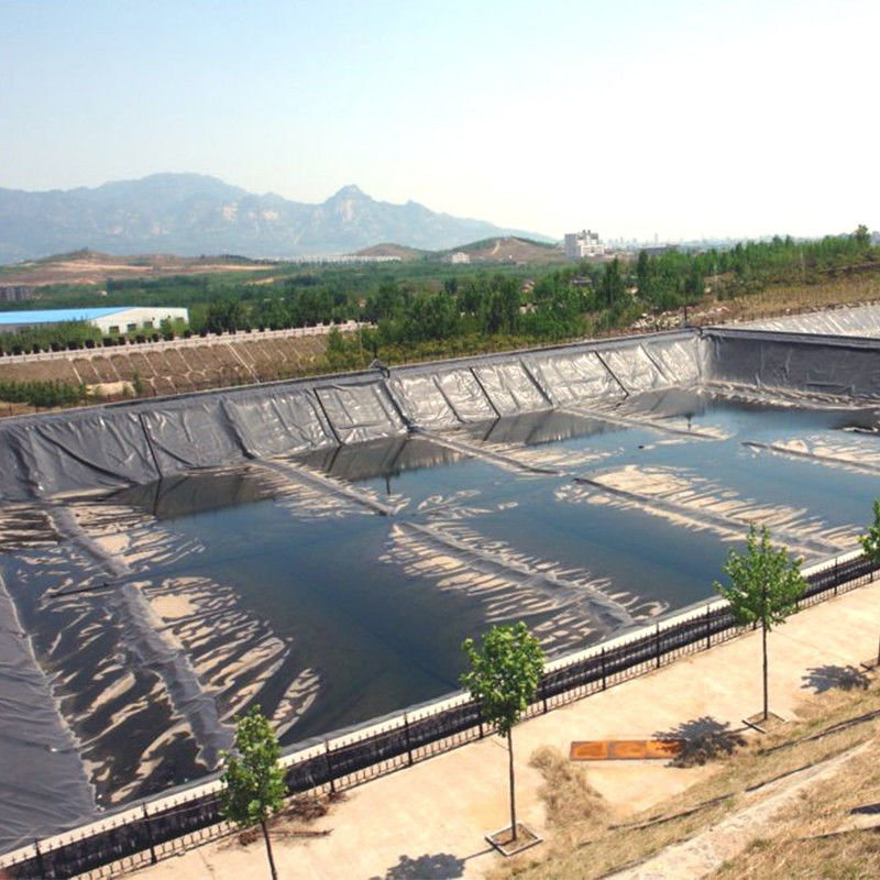 Geomembrana 100% vergine ASTM anti-siqueazione impermeabile HDPE LDPE LLDPE Per l'estrazione mineraria di bacini di stagni