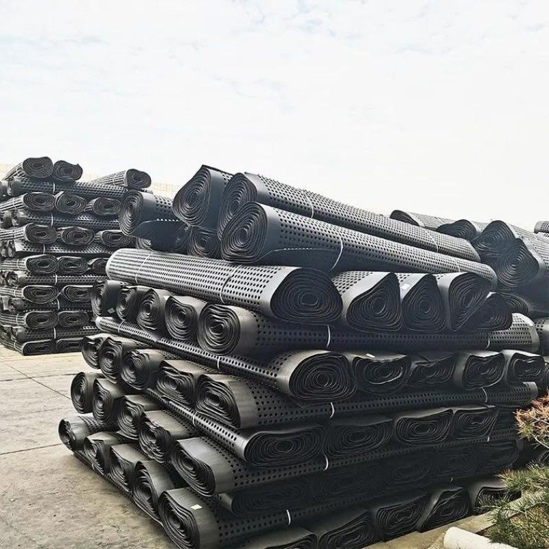 Progetto di rivestimento della membrana di drenaggio a fossette PVC Tavola di drenaggio a fossette perforata Lavoro di fondamento Soluzione idrica Soluzione idrica