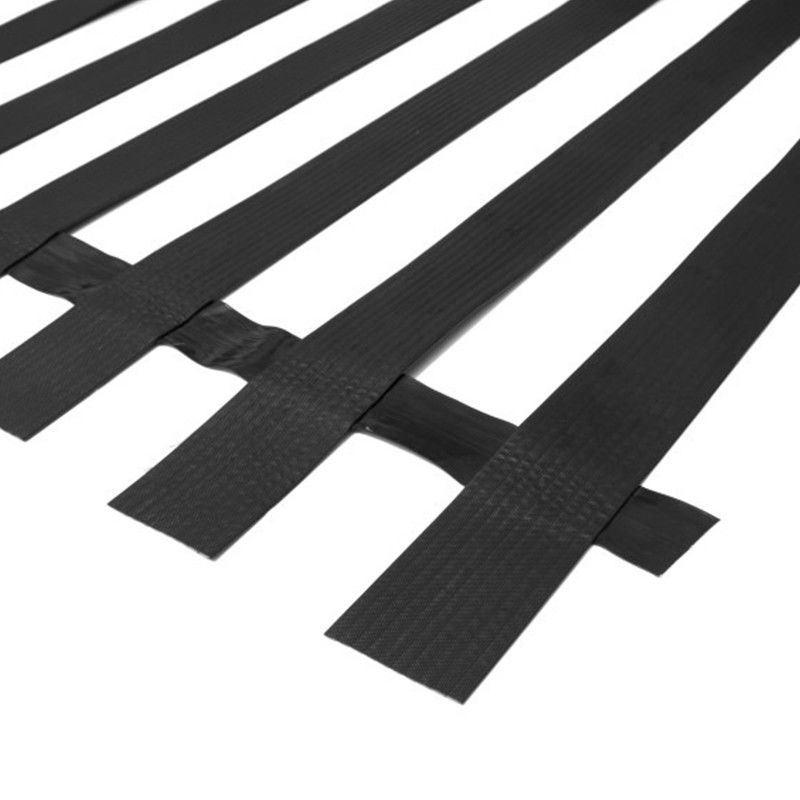 Geogrid di plastica rinforzata in fibre di poliestere bixiale ad alta resistenza Geogrid di fibra di plastica per la costruzione stradale