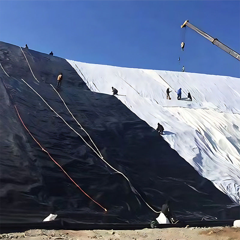 ASTM 100% vergine impermeabile all'acqua Acquicoltura Pond Liner Alta densità HDPE Geomembrane Dam Pond Liner