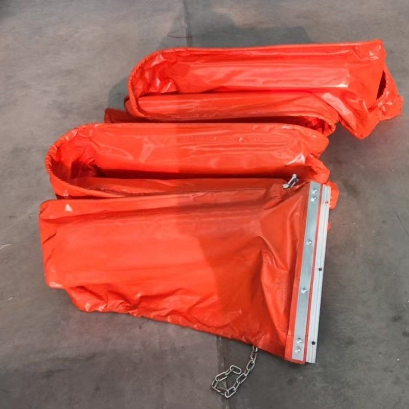 Permeabile acquatico galleggiante Silt Curtain PVC Silt Curtain Boom Silt Curtain PVC Oil Boom Containment Fence Silt Curtain