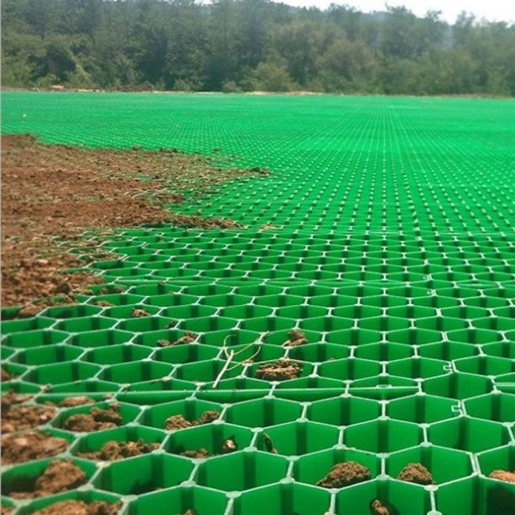 Pavimenti di erba permeabili a ghiaia per ghiaia pesante Pavimenti di erba per ghiaia in plastica HDPE per via d'ingresso