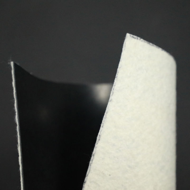 Due strati e una pellicola serbatoio controllo delle perdite geomembrana composita nel trattamento dei rifiuti delle discariche