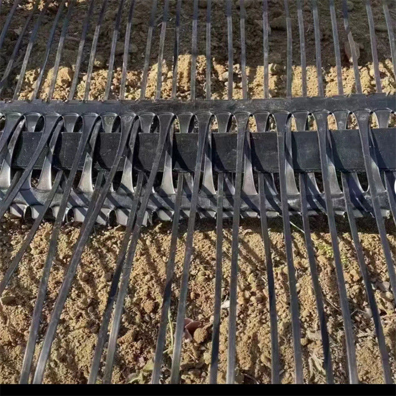 Stabilizzatore di terra a griglia di poliestere geogrid unidirezionale in plastica di PP PE per il rinforzo del suolo