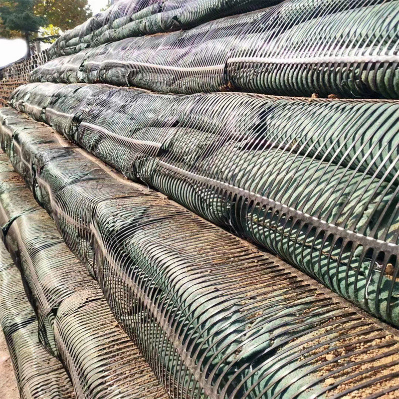 Stabilizzatore di terra a griglia di poliestere geogrid unidirezionale in plastica di PP PE per il rinforzo del suolo