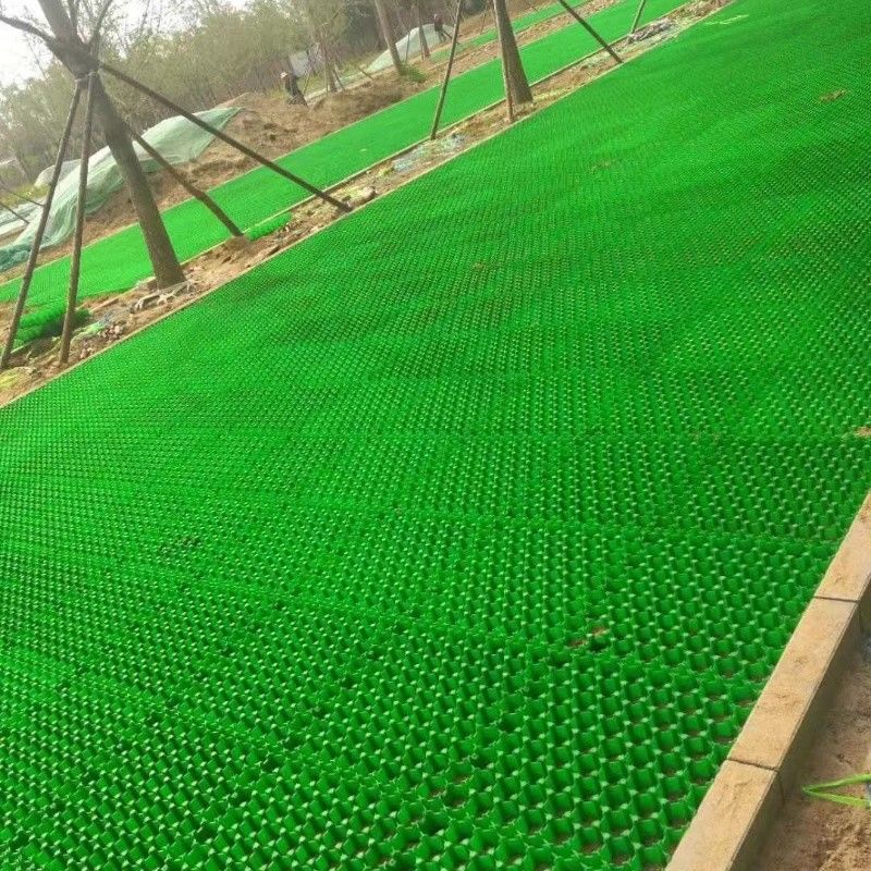 Pavimentatore di erba tappeto di plastica griglia di erba prato ghiaia pavimentazione griglia di strada griglia per ghiaia griglia di erba