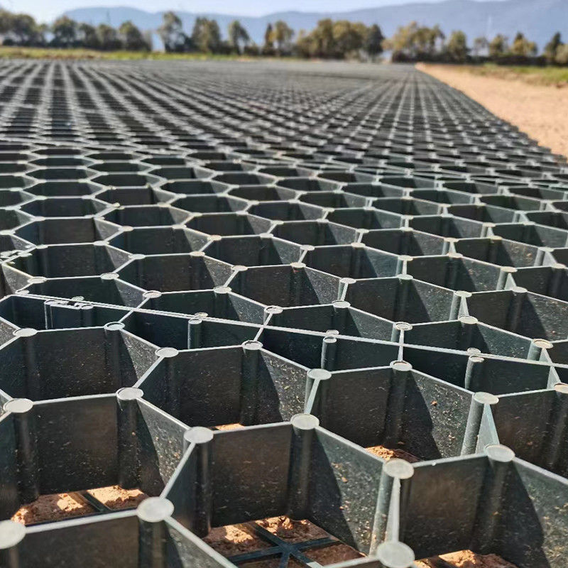 Pavimentazioni con griglia di erba porosa in HDPE in plastica