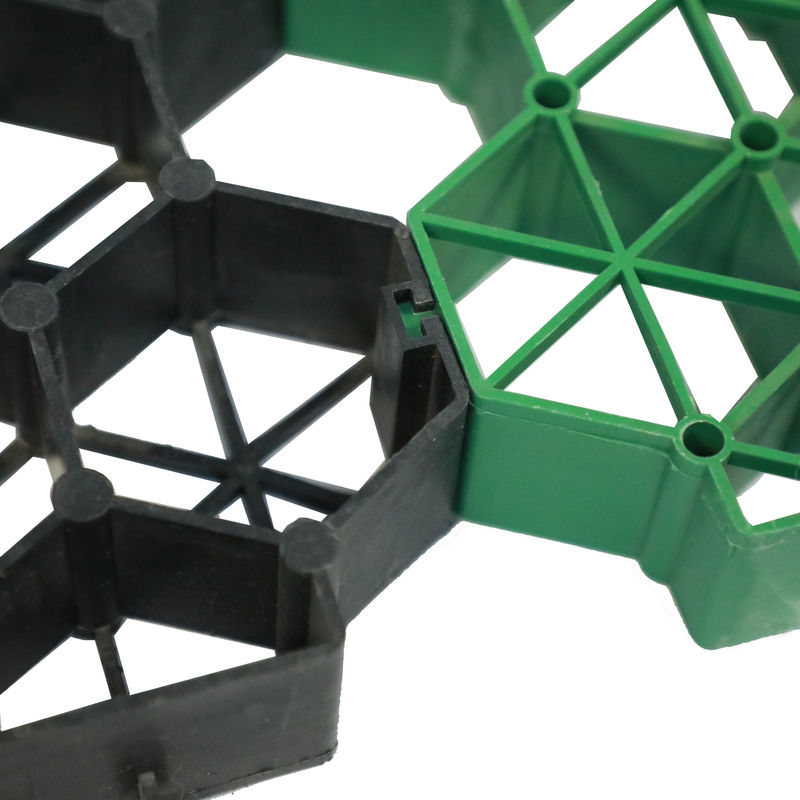 Pavimentazioni con griglia di erba porosa in HDPE in plastica