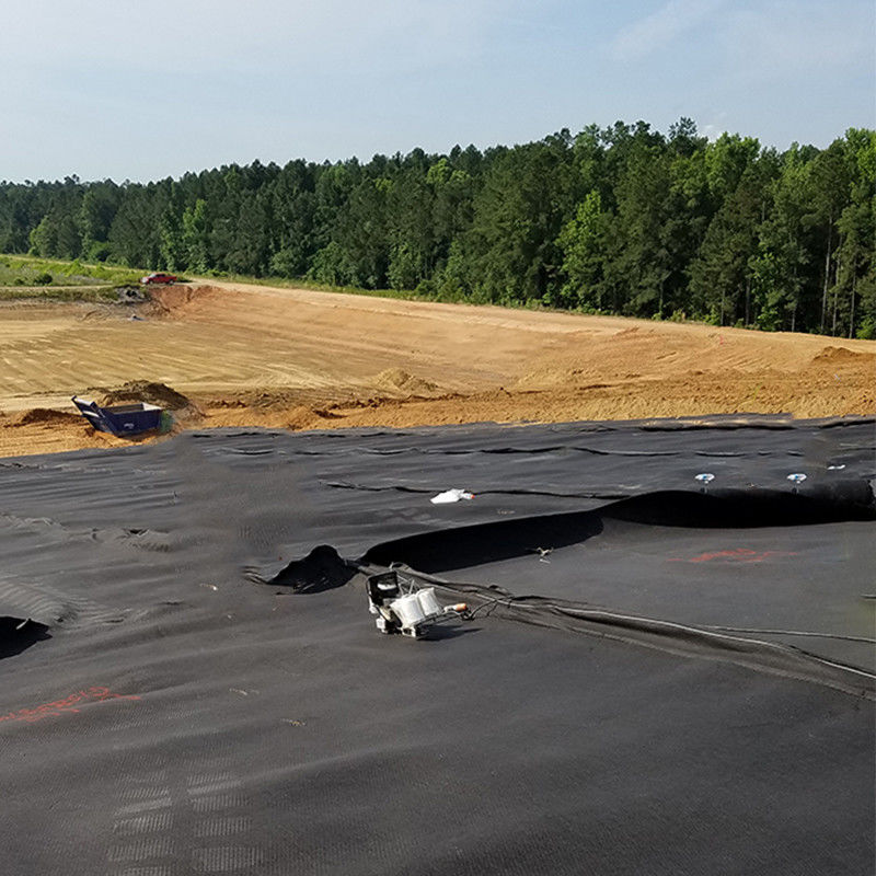 0.75mm 1mm anti-siccità impermeabile liscio HDPE Geomembrane Pond Liner per lo smaltimento di scorie