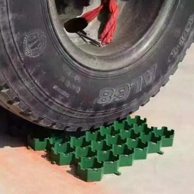 38mm/48mm/68mm Griglia di erba di plastica tappeti di protezione dell'erba HDPE Pavers Griglia per il sistema di rinforzo del terreno