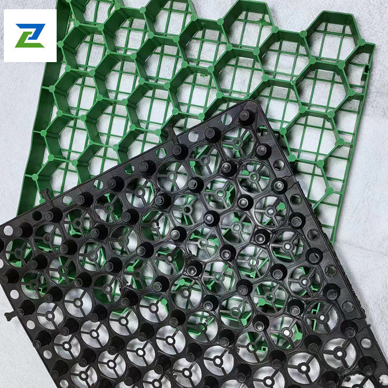 Pavimentatore a griglia per erba in HDPE ecologico e durevole per vialetti, rinforzo del prato, giardinaggio e stabilizzazione della ghiaia del parcheggio