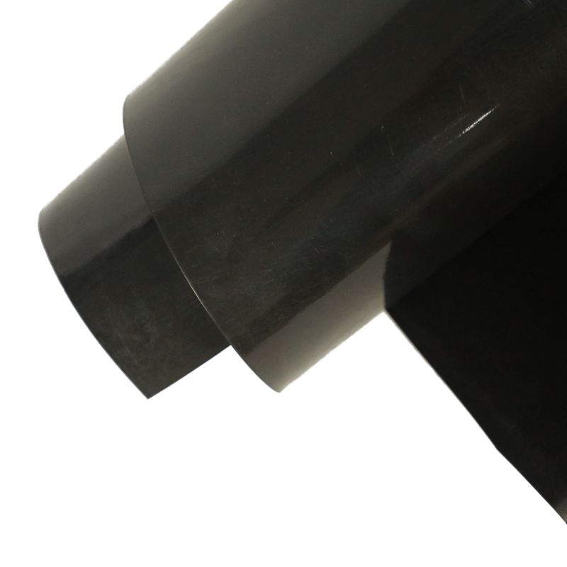 Geomembrane di polietilene ad alta densità (HDPE) rivestimenti neri resistenti ai raggi UV rivestimenti di stagno di polietilene per contenimento delle discariche 1,5 mm spessore Geomembrana 500N resistenza alla trazione