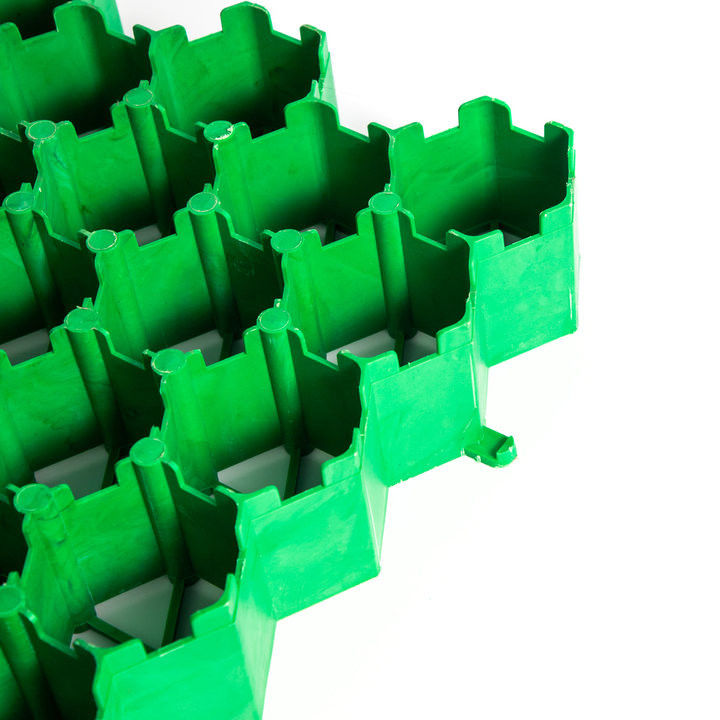 Griglia in plastica a nido d'ape per stabilizzazione del terreno per impieghi gravosi per vialetti, per prato paesaggistico, parcheggio