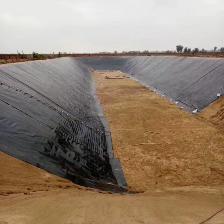 Membrana impermeabile in HDPE per acquacoltura, allevamenti ittici, laghetti, dighe, piscine e applicazioni di contenimento idrico