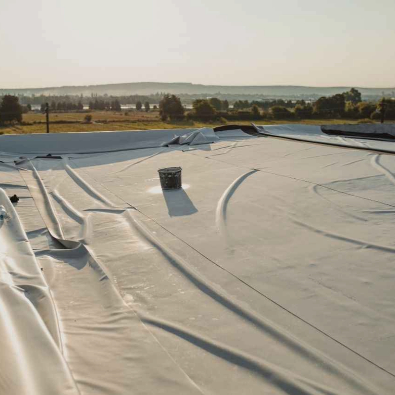 Membrana impermeabile in HDPE per acquacoltura, allevamenti ittici, laghetti, dighe, piscine e applicazioni di contenimento idrico