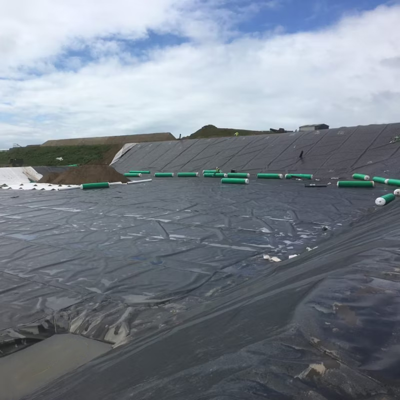 Prezzo di fabbrica 100% vergine Polietilene ad alta densità anti-siqueazione impermeabile liscia di texture HDPE Geomembrana rivestimento stagno per discarica miniera diga Acqua lago rivestimento stagno