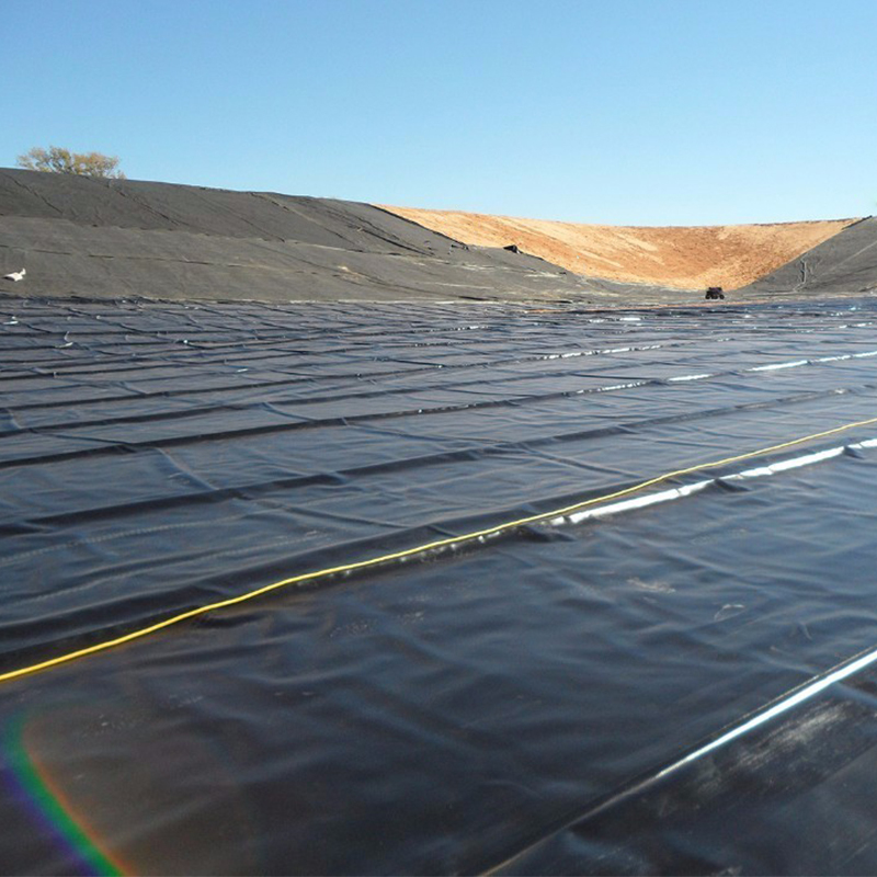 Prezzo di fabbrica 100% vergine Polietilene ad alta densità anti-siqueazione impermeabile liscia di texture HDPE Geomembrana rivestimento stagno per discarica miniera diga Acqua lago rivestimento stagno
