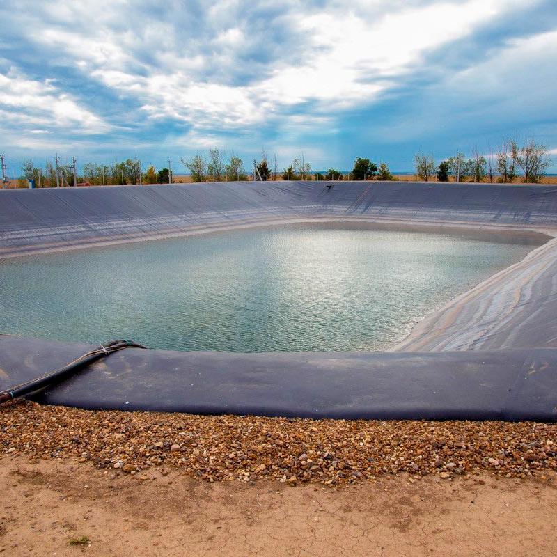 Geomembrane Pond Liner 0.1mm-.2.0MM Fish Farm Geomembrane Pond Liner Hdpe Geomembrane for Fish Farming

