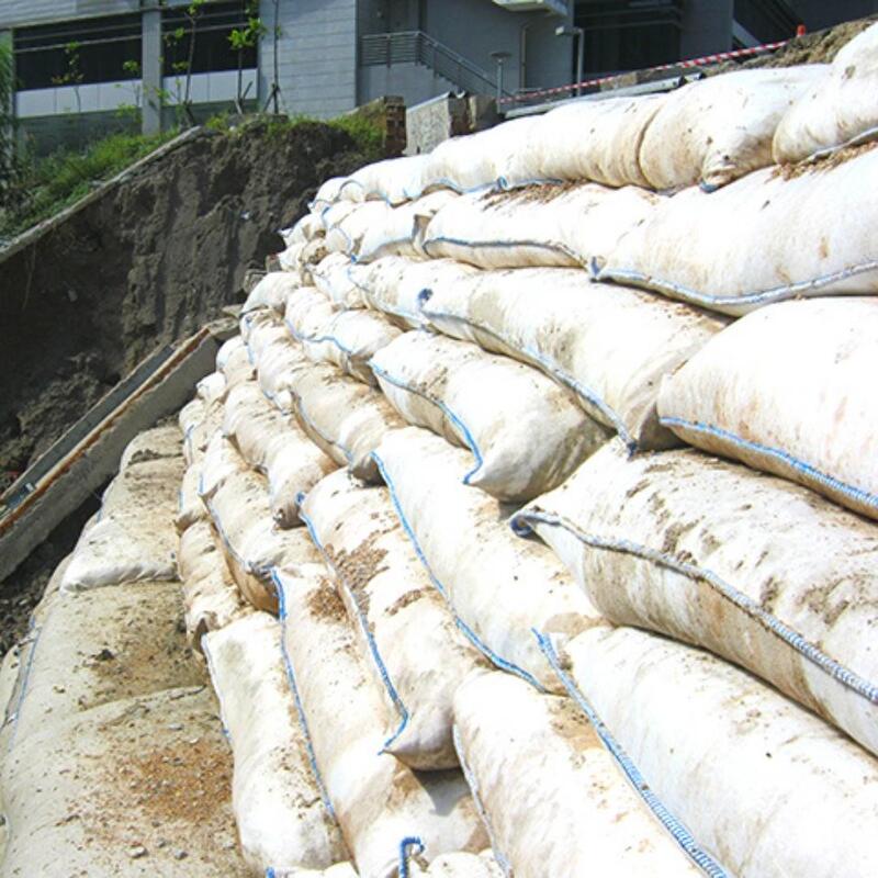 Heavy Duty Geotextile Geobag Designed For Slope Protection And Riverbank Stabilization Shoreline Protection And Environmental Safety Measures