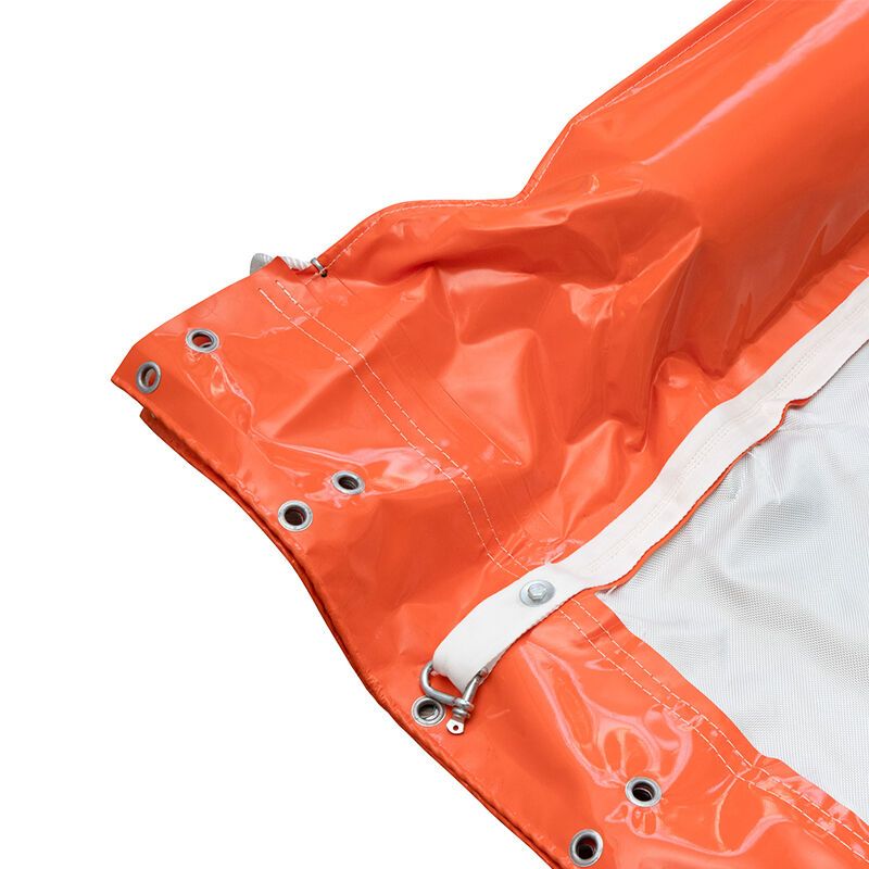 Cornice di fango galleggiante Controllo dell'inquinamento idrico Boom di olio PVC Permeabile Acquatico Cornice di fango galleggiante